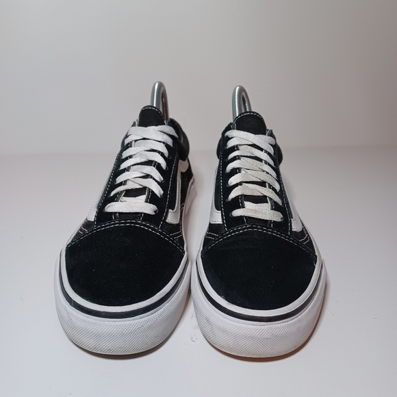 Vans Black Old Skool 721278 Low Top Athletic Sneakers womens Size US 7 shoes see - Picture 5 of 9